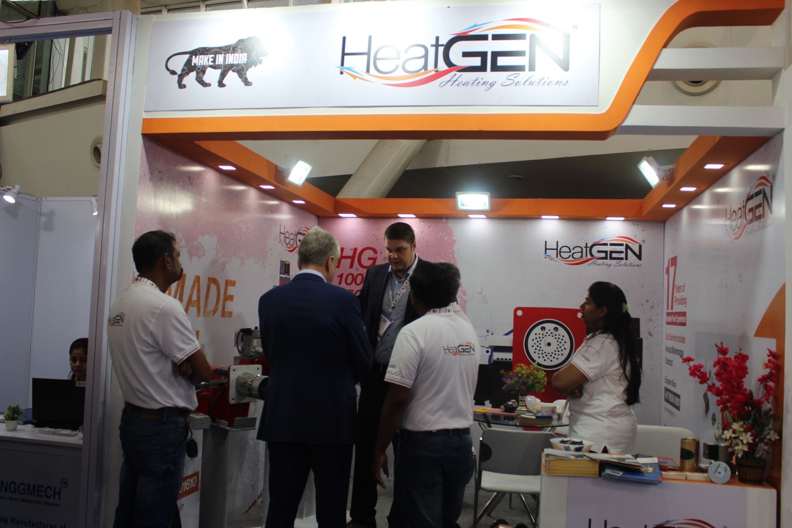 Guest at the HeatGEN stall