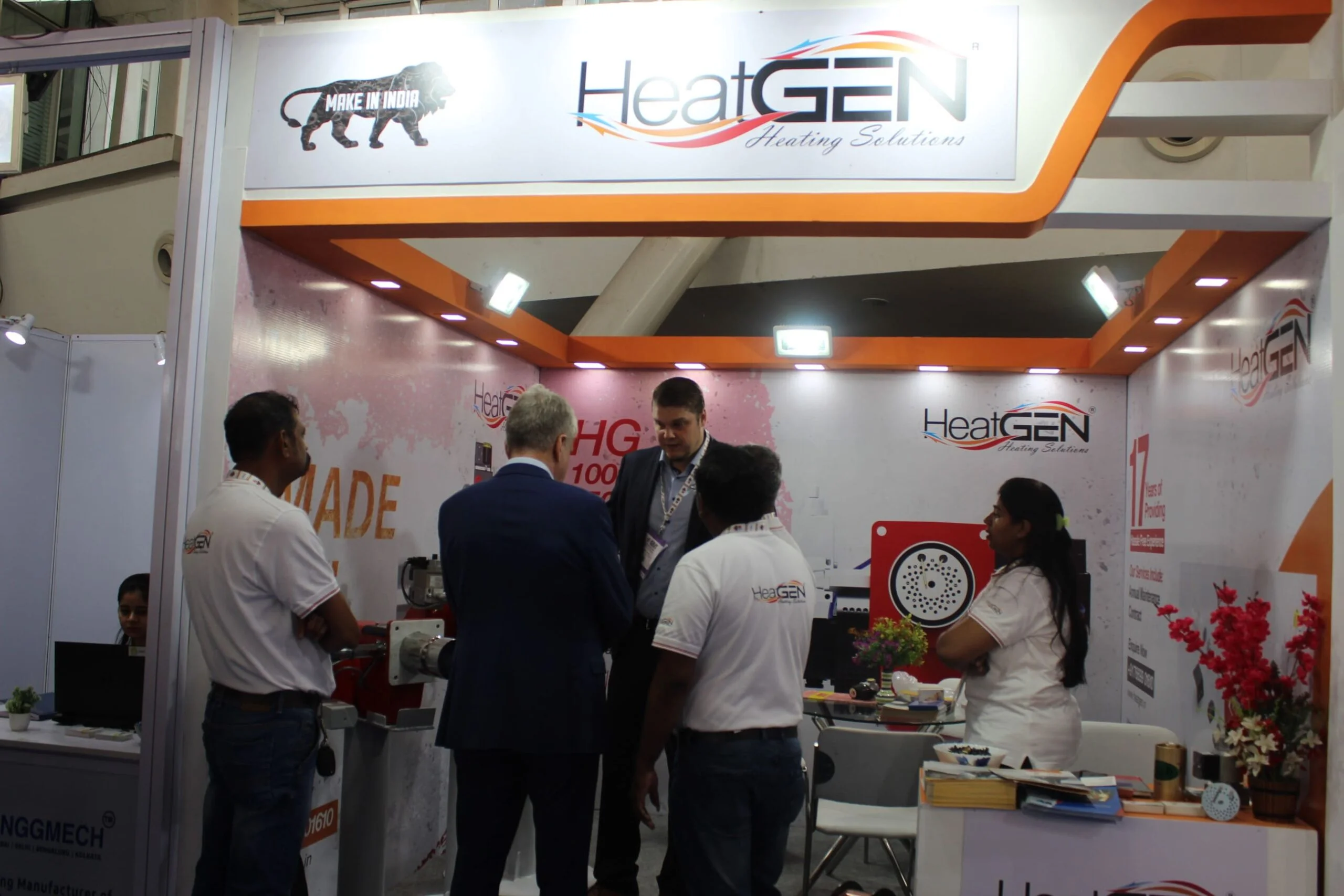 Guest at the HeatGEN stall