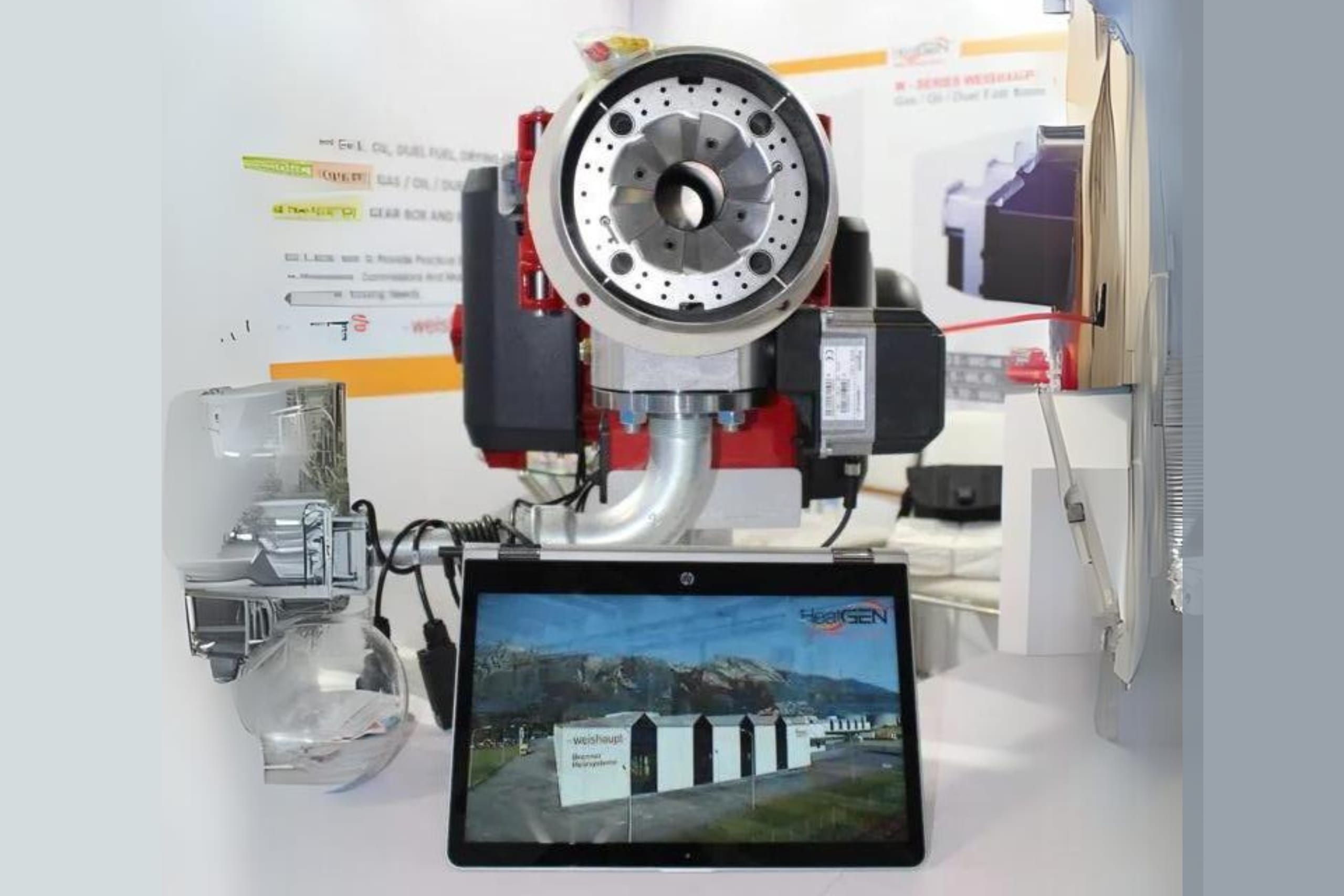 HeatGEN Industrial Gas Burner at Expo