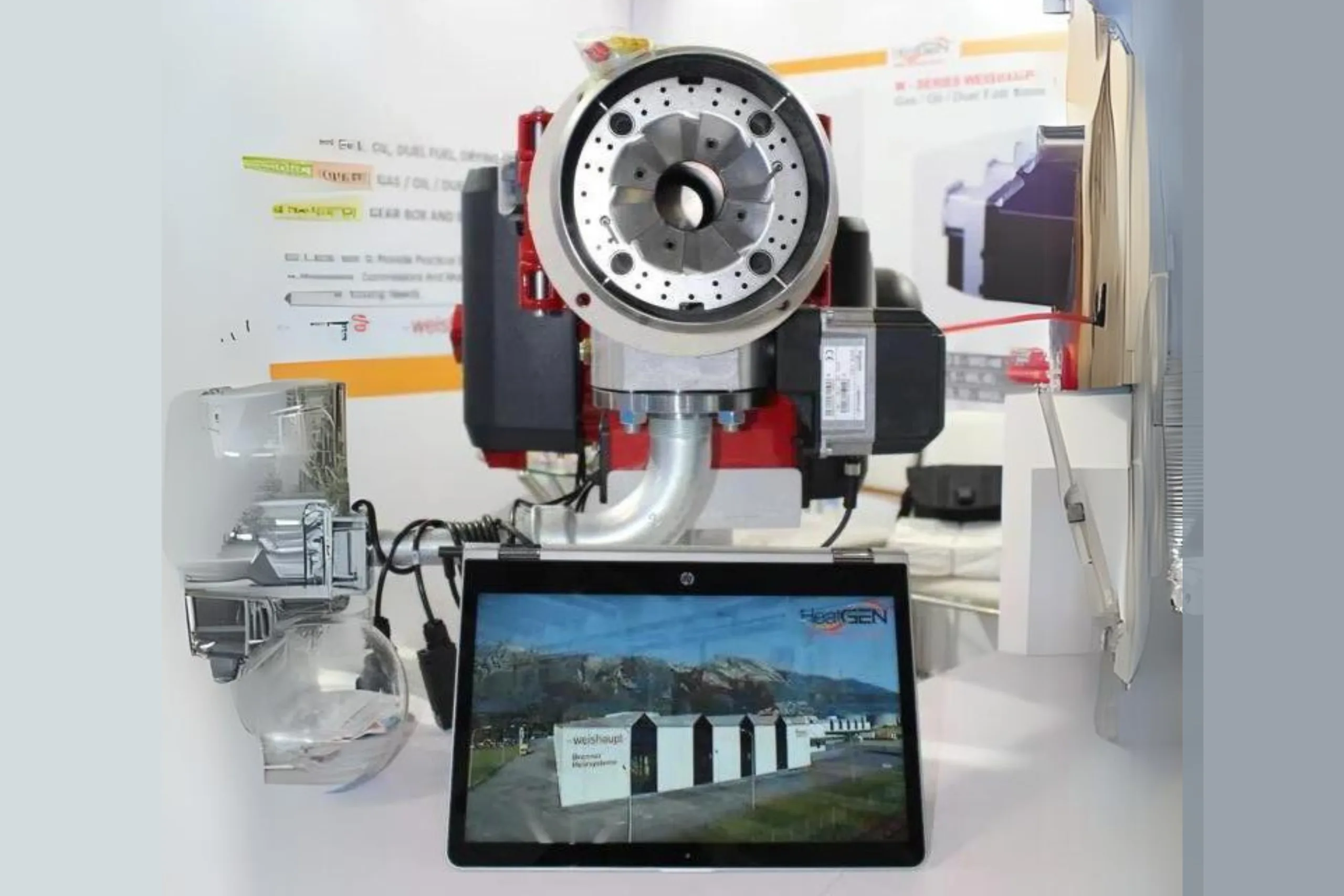 HeatGEN Industrial Gas Burner at Expo